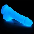 7.5'' Lumino Play Silicone dildó herékkel