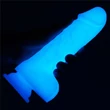 7.5'' Lumino Play Silicone dildó herékkel
