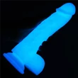 8.0'' Lumino Play Silicone dildó herékkel