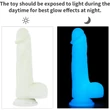 8.0'' Lumino Play Silicone dildó herékkel