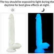 10.5'' Lumino Play Silicone dildó herékkel