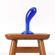 Flawless Clear Prostate Plug 6.0'' Blue tapadókorongos prosztata maszírozó