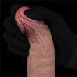 9.5" REAL SOFTEE Rechargeable Silicone vibrátor Dildo