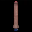 10.5" REAL SOFTEE Rechargeable Silicone Vibrating Dildo