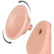 7.5'' Sliding Skin Dual Layer Dong Flesh I dildó herékkel
