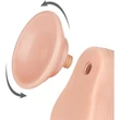 7.5'' Sliding Skin Dual Layer Dong Flesh III dildó herékkel és csúsztatható bőrrel