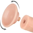 8'' Sliding Skin Dual Layer Dong Flesh II dildó csúsztatható bőrrel