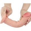 8'' Sliding Skin Dual Layer Dong Flesh II dildó csúsztatható bőrrel