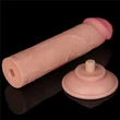 8'' Sliding Skin Dual Layer Dong Flesh II dildó csúsztatható bőrrel
