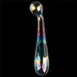 Twilight Gleam Glass dildó- Alluring Arc dildó