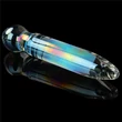 Twilight Gleam Glass Dildo- Prism Glass fenékdugó
