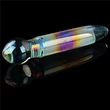 Twilight Gleam Glass Dildo- Prism Glass fenékdugó