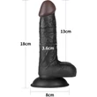 Easy Strapon Set 7.0'' Black csatolható dildó