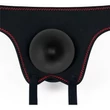Vibrating Easy Strapon Set 7.0'' Black vibrációs csatolható dildó