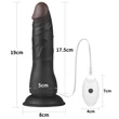 Vibrating Easy Strapon Set 7.5'' Black