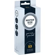 MISTER SIZE 53 mm óvszer 10 darab
