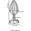 Stainless Anal Plug M fenékdugó