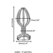 Stainless Anal Plug S fenékdugó