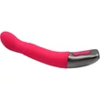 TITANZ 8" SILICONE RECHARGEABLE VIBRATOR IN PINK g-pontos vibrátor