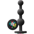 Glams - Ripple   Rainbow Gem - Black fenékdugó