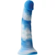 Colours - Pleasures - Yum Yum  8" dildó - Blue