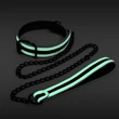 GLO Bondage -nyakörv és póráz- zöld