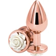Rear Assets - Rose - Medium - White fenékdugó