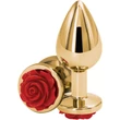 Rear Assets - Rose - Medium - Red fenékdugó