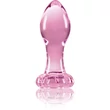 Crystal - Flower - Pink fenékdugó