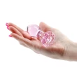 Crystal - Flower - Pink fenékdugó