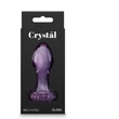 Crystal - Flower - Purple fenékdugó