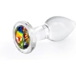 Crystal - Desires - Rainbow Gem - Small fenékdugó