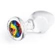 Crystal - Desires - Rainbow Gem - Medium fenékdugó