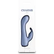 Charms - Ivy - Blue nyuszi formájú csikló izgatós vibrátor