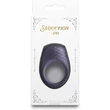 Seduction - Levi - Metallic Gray vibrátoros péniszgyűrű