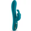 Obsessions - Hera  - Dark Green nyuszi formájú csikló és g-pontos vibrátor
