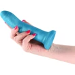 Royals - 6" Charlie - Metallic Teal dildó