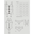 Bunny suit 4 pcs nyuszi jelmez  pink L/XL