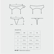 Catia harisnyatartós belt & thong  S/M