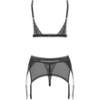 Shibu 3 pcs set fehérnemű szett fekete L/XL