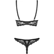 Letica 2 pcs fehérnemű szett fekete L/XL