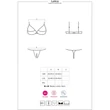 Letica 2 pcs fehérnemű szett fekete L/XL