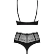 Sharlotte 2-pcs fehérnemű szett fekete L/XL