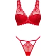 Lonesia 2-pcs fehérnemű szett piros   S/M
