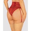 Lonesia garter belt red  S/M