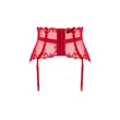 Lonesia garter belt red  S/M