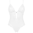 Heavenlly crotchless teddy  body fekete M/L