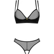 Nesari 2-pcs crotchless fehérnemű szett  XL/2XL