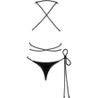 Cordellis crotchless teddy body O/S