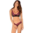 Rosenty 2-pcs crotchless fehérnemű szett  M/L